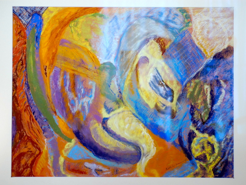 Sea World III,
Pastel
34 1/2 W x 28 H
framed - image 24 1/2 w x 18 1/2h