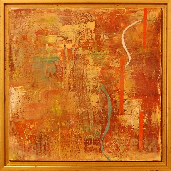 "Hidden"
Encaustic
13 1/2" square
Award at National Association of Women Artists 2011