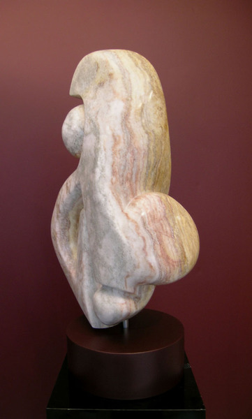 THe Juggler
(side view)
Alabaster
30"H x 15"W x 8"D
