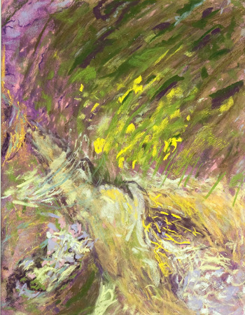 The Thrust of Nature   
Pastel
20 1/2"w x 17 1/2"h
sold