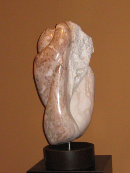 "Unity of Two"
24"H x 10"W x 7"D
Desert Sand Alabaster