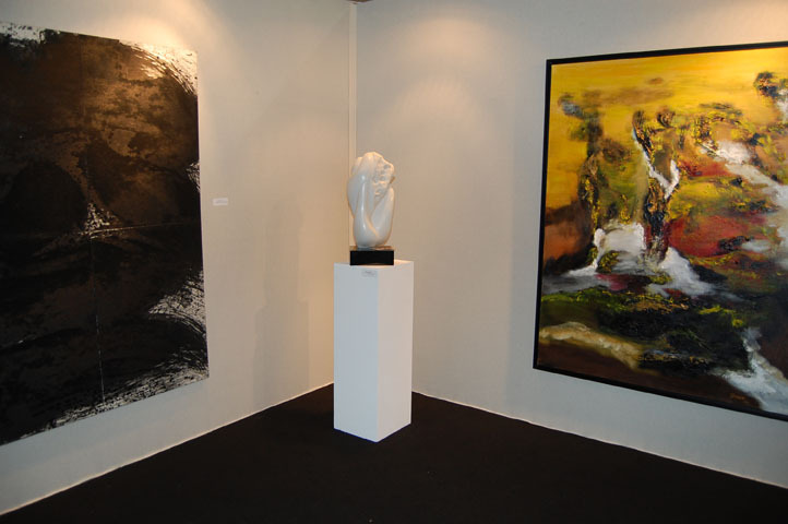 "Together and Separate"
sculpture by Edith Rae Brown 