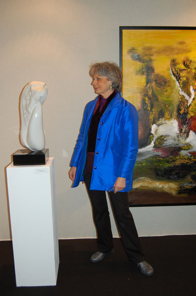 Francoise Lamarre,  Owner and Director Gallerie Arte Viva, Levallois Perret, France