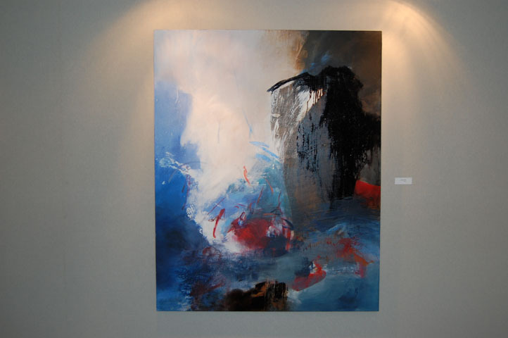 Painting by Anne Pourny