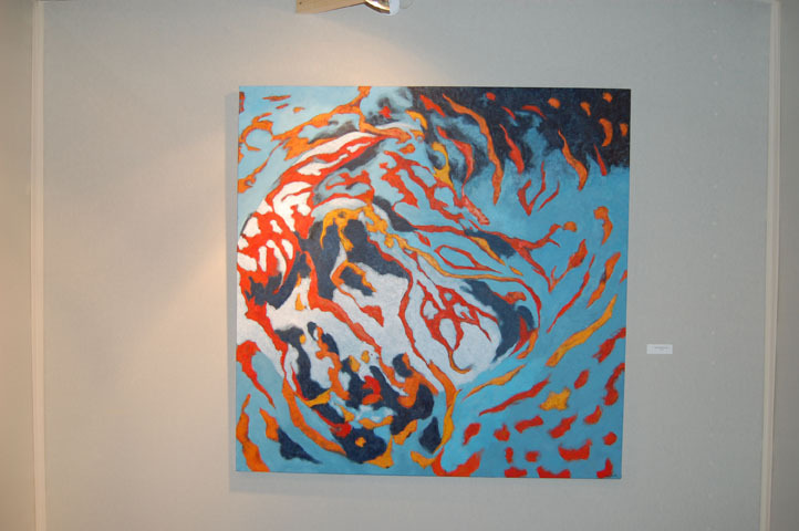 Painting by Louisa Burnett Hall