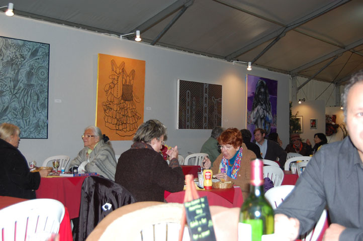 Always time for food and wine!
